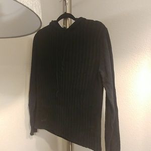 Black Hoodie Sweater